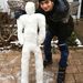 A 13 éves Ramin hóembere