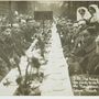 Királyi fogadás a háborúban megsérült katonáknak, 1916-ban.