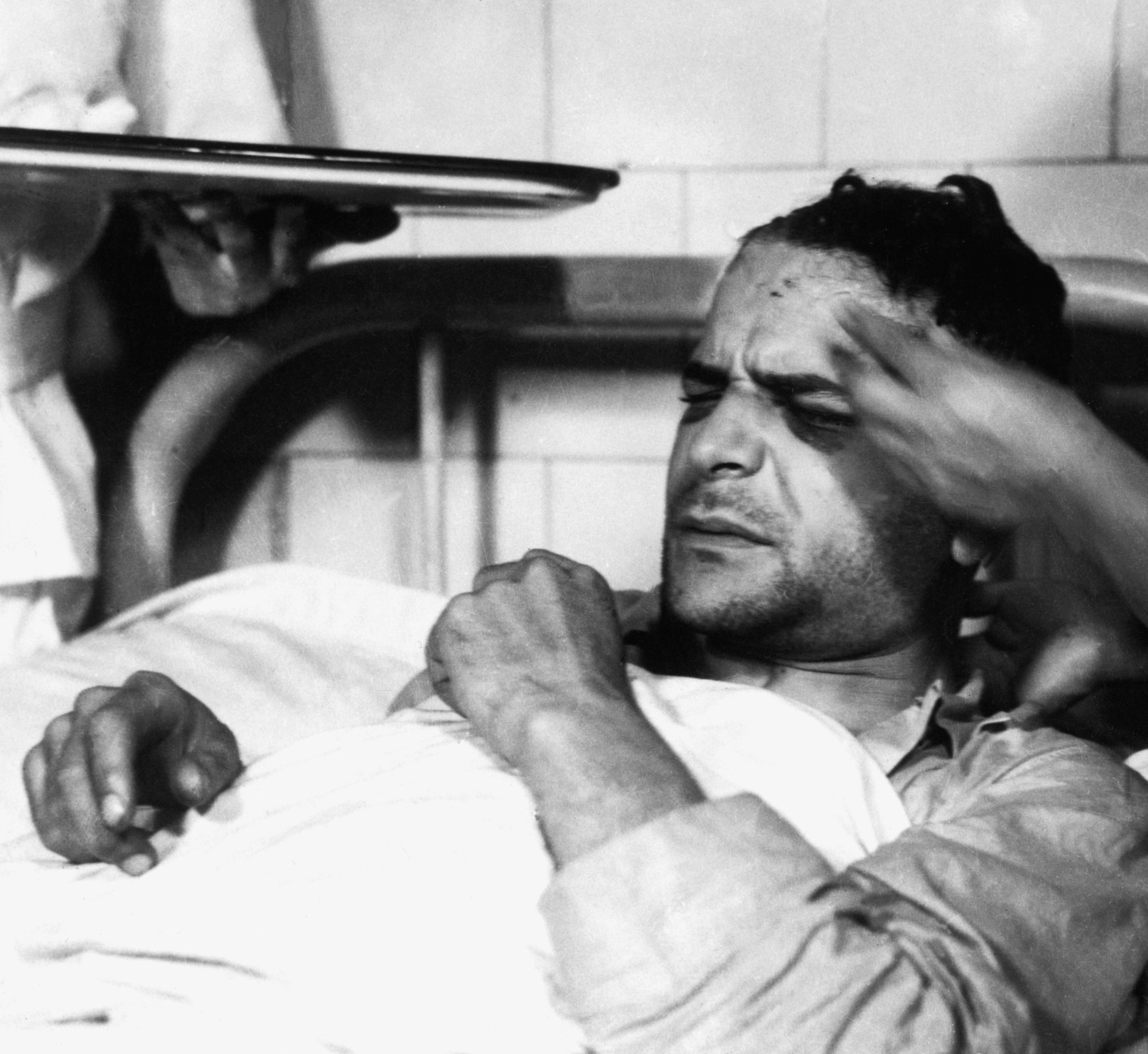 Ramón Mercader tíz évvel a merénylet után, mexikói börtönében. Még egyszer ennyit ült, szabadulása után Havannában és Moszkvában élt. 