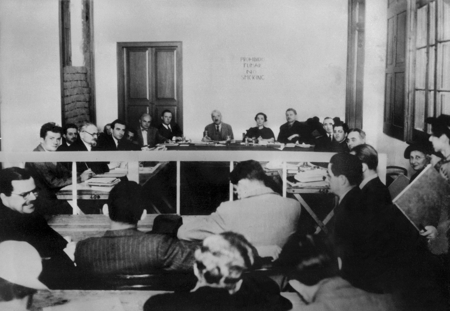 Ramón Mercader tíz évvel a merénylet után, mexikói börtönében. Még egyszer ennyit ült, szabadulása után Havannában és Moszkvában élt. 