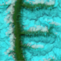 F: a Tibet fölött látható zöld F betű szemcséssé keményedett jeges hóból alakult ki.

