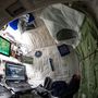Scott Kelly kabinja az űrállomáson