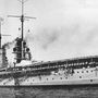A német SMS Kaiser csatahajó. Jütlandnál mindössze egyszer találták el, későbbi ütközetekben, például Helgolandnál is szerepet kapott.