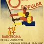 A barcelonai Olimpíada Popular plakátja.