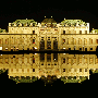A bécsi Belvedere-palota fényben és árnyékban