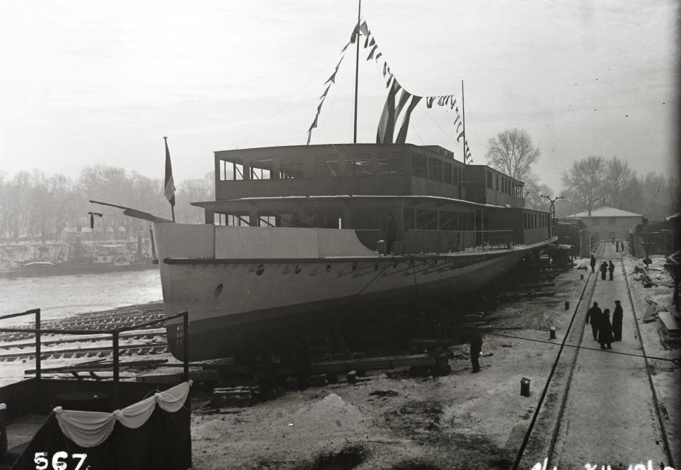 Valószínűleg a BRP CÁR BORISZ III. (1941) motorhajó egy helyisége.