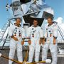 Az Apollo-12 legénysége: Charles Conrad Jr., Richard F. Gordon Jr. és Alan L. Bean.