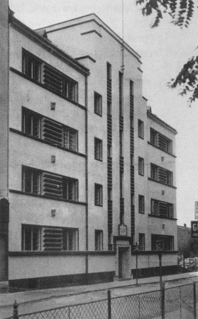 Debrecen, Vásáry István utca 8., bérház, 1934