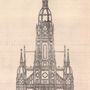 A kőbányai templom harmadik, végleges terve, Lechner Ödön, 1893
