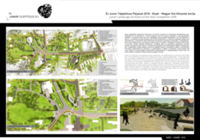 A Rákos-patak revitalizációs tervének egy oldala - Tatai Zsombor