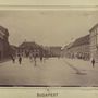A Dísz tér északi oldala. A felvétel 1893 körül készült
