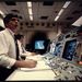 Döbbenet a Kennedy-űrközpont irányítóteremében
